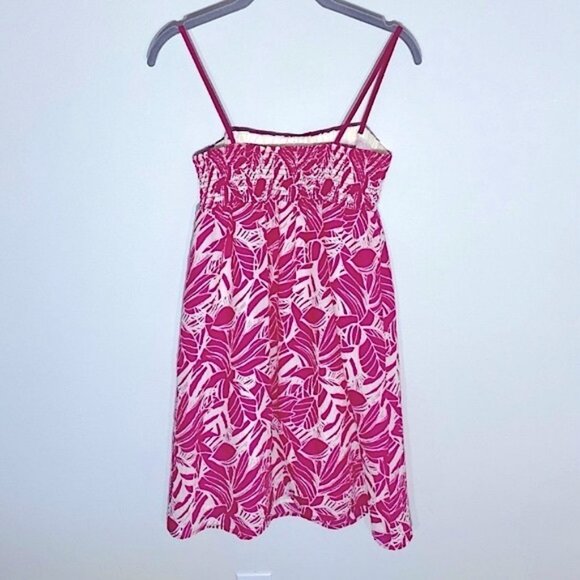 American Eagle bright smocked floral empire waist lined sundress. Women’s size 8 - Picture 5 of 8